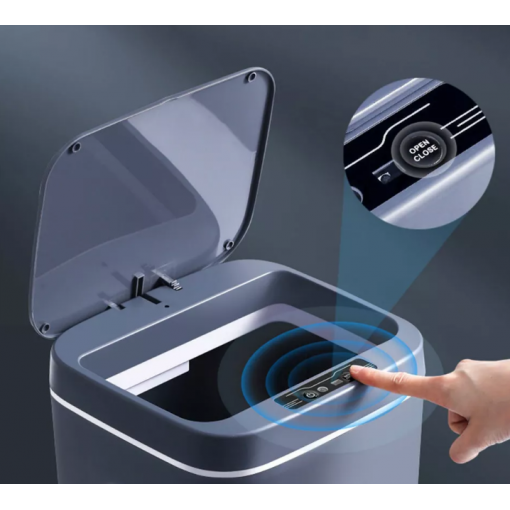 Basurero Con Sensor Inteligente De 14 Litros