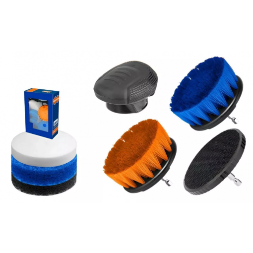 Set X 7 Cepillos Para Taladro Wadfow
