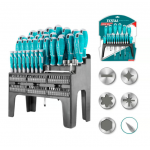 Set Destornilladores 100 Pzs Total Ergonómico