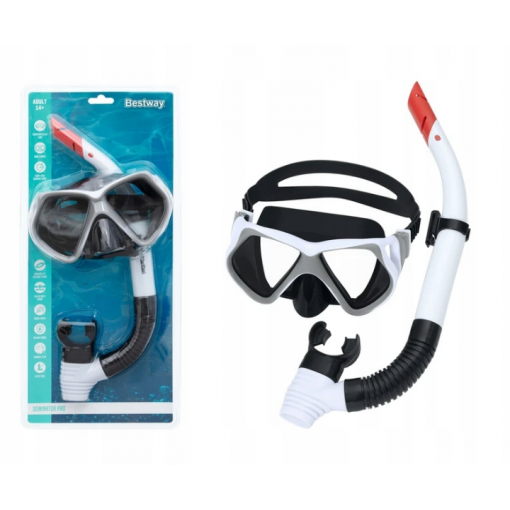 Set de buceo, Snorkel color negro