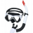 Set de buceo, Snorkel color negro