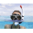 Set de buceo, Snorkel color negro