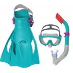 Set de buceo (aletas, máscara y tubo de buceo)