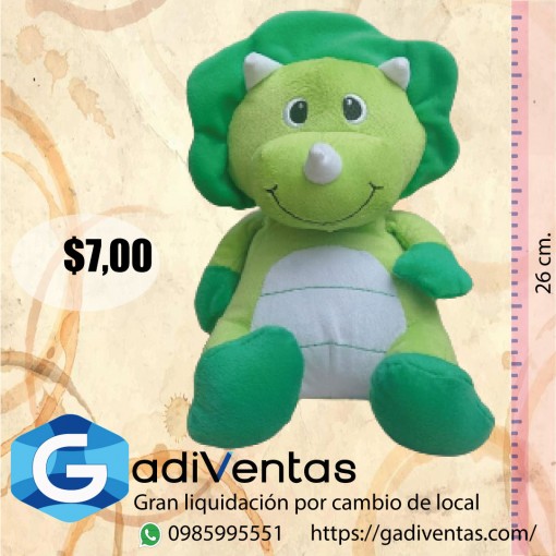 PELUCHE DE DINOSAURIO