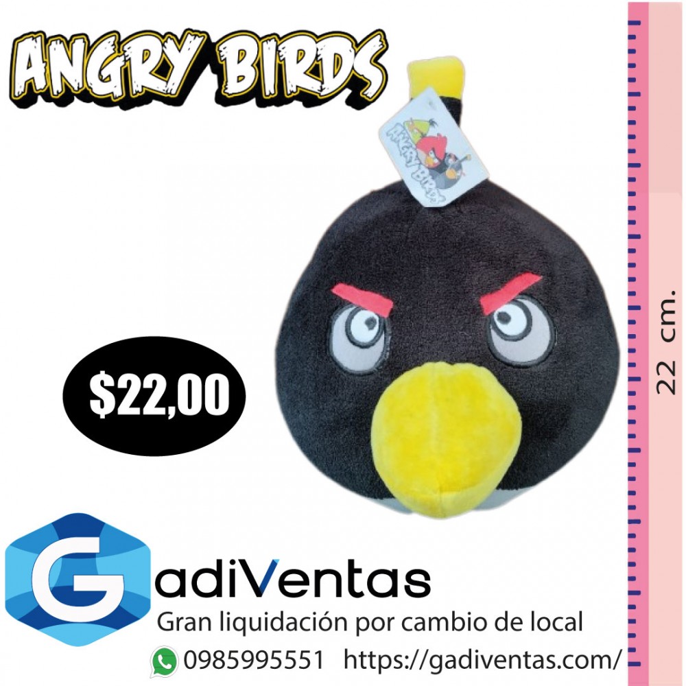 PELUCHE DE ANGRY BIRDS