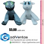 PELUCHE DE DRAGÓN  FURIA NOCTURNA Y FURIA LUMINOSA