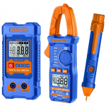 Multimetro , pinza amperimétra y detector de voltaje