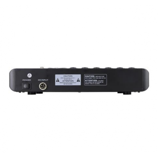 CONSOLA PASIVA PROFESIONAL 8 CANALES CON USB/BLUETOOTH/FX/PC LINK
