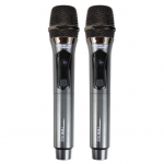 MICROFONO INALAMBRICO DOBLE UHF PERFORMANCE RECARGABLE