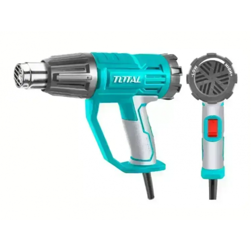 Pistola De Calor 1600w Marca Total Con Accesorios