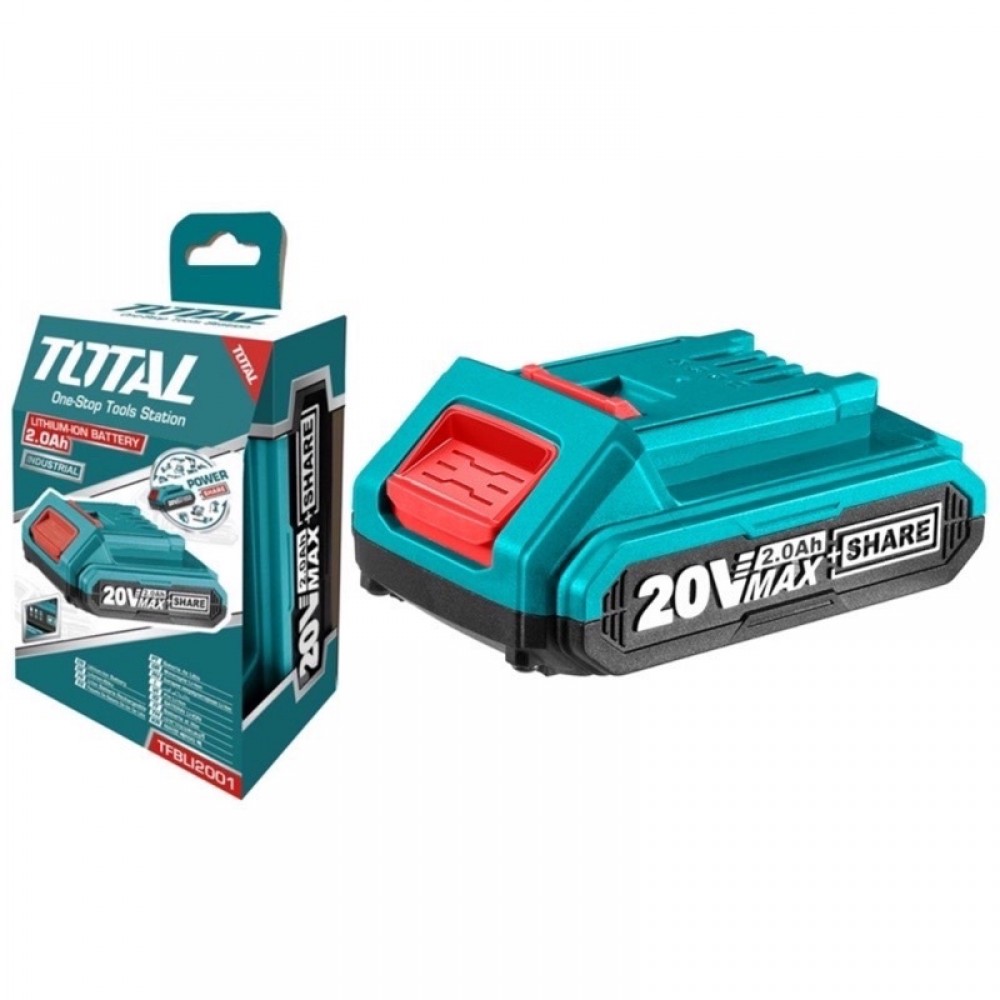 Bateria 20v Litio-ion 2amp Industrial Total