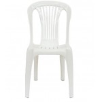 SILLA PLÁSTICA BLANCA