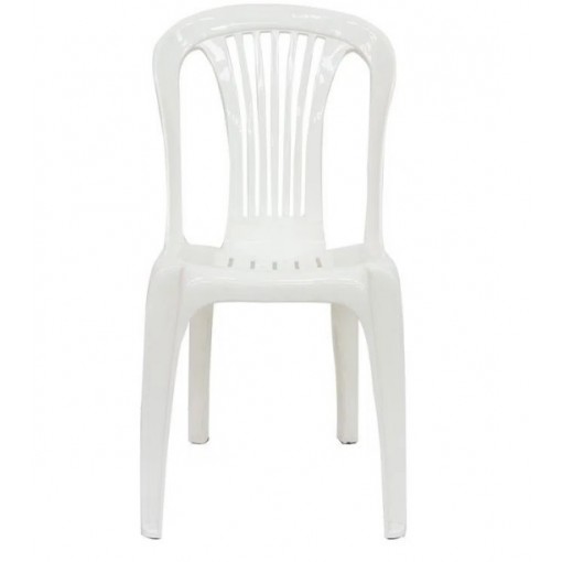 SILLA PLÁSTICA BLANCA