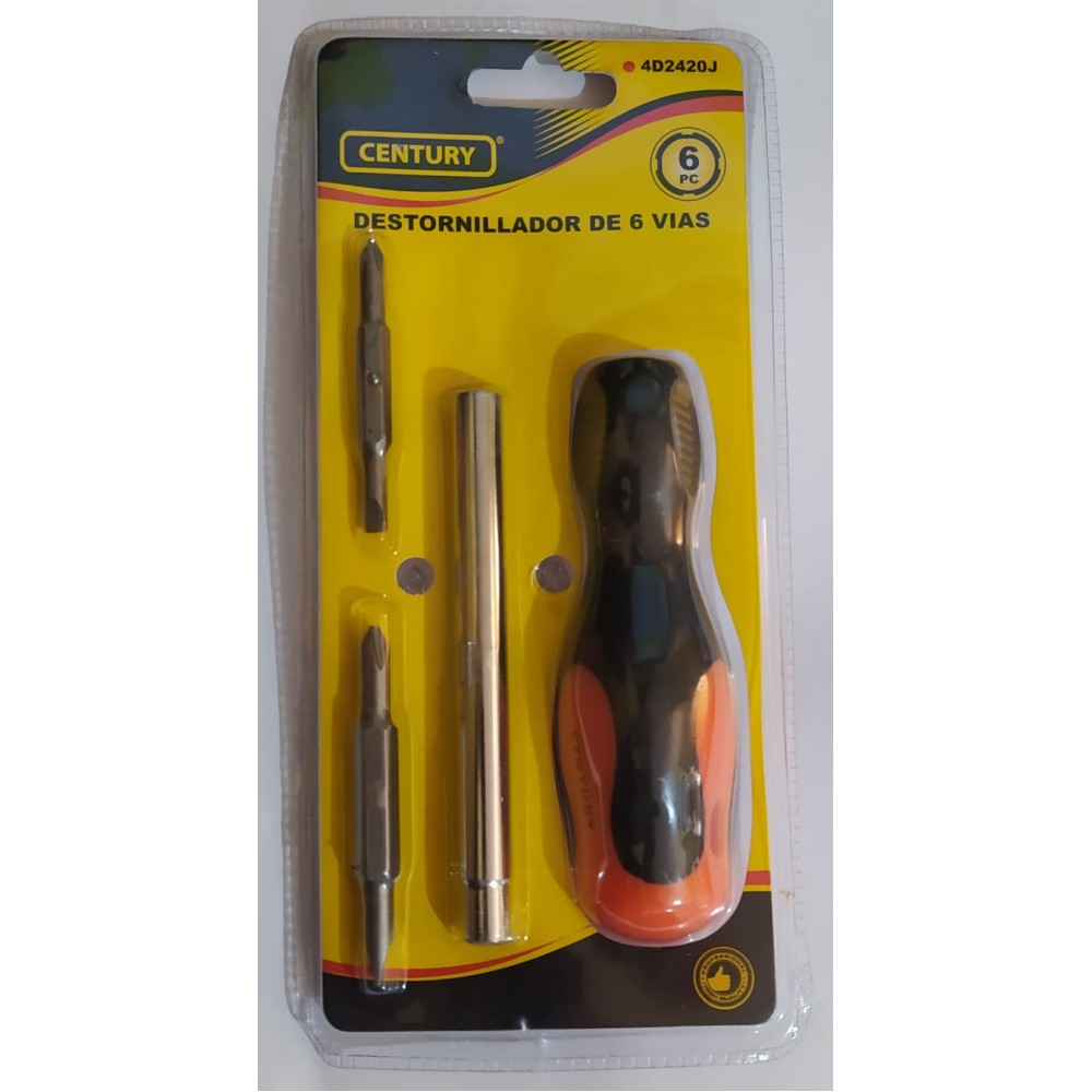 DESTORNILLADOR DE 6 VIAS