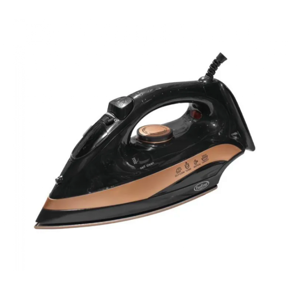 Plancha De Vapor Forever Negra Y Dorada Con Autolimpieza Negro Agregar a favoritos US$ 29