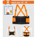 Faja De Soporte Lumbar Para La Espalda. Talla M