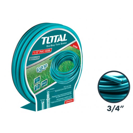 Manguera de Riego PVC de 1/2″ 20m