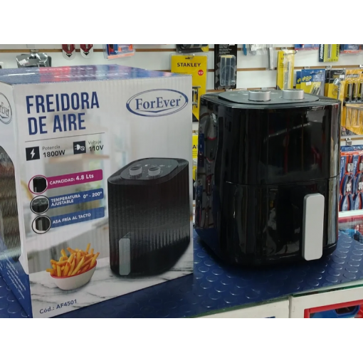 Freidora De Aire Forever De Perilla 2.8lts 1800w Negro Agregar a favoritos 