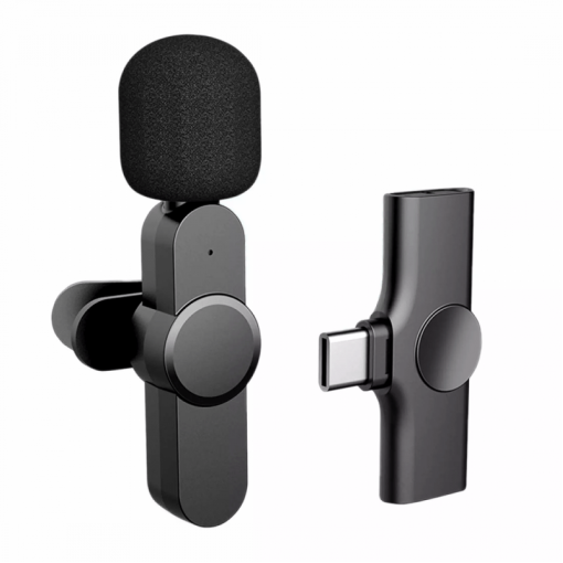Micrófono Inalambrico para celular tipo C (Wireless, Corbata o Solapa)