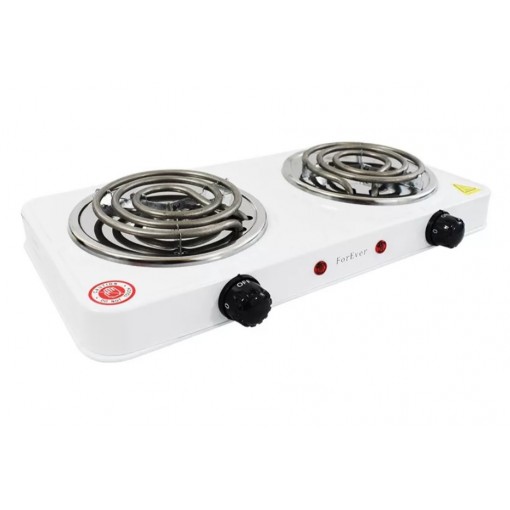 Cocineta Eléctrica De 2 Hornillas En Espiral - 110v - 1000w