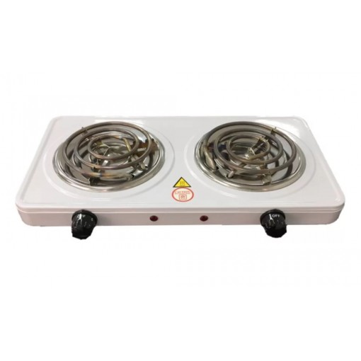 Cocineta Eléctrica De 2 Hornillas En Espiral - 110v - 1000w