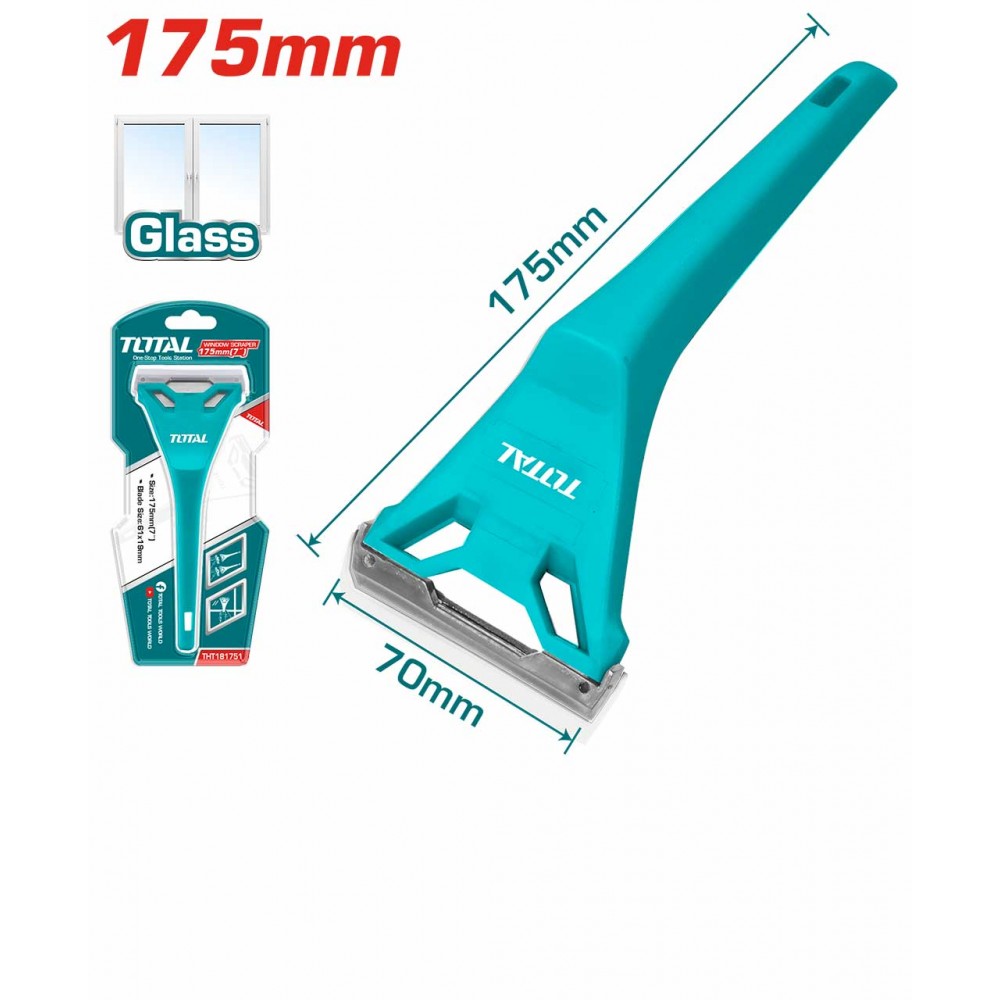 Raspador De Vidrio 7 Pulgadas