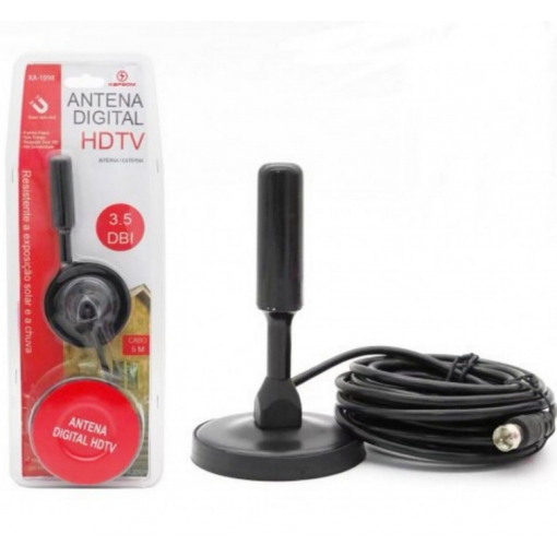 Cable De Antena Externo Interno, Digital Hdtv De 5 Metros Agregar a favoritos