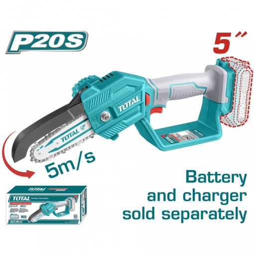 Sierra Podadora Inalámbrica De 20 V Con Bateria Y Cargador