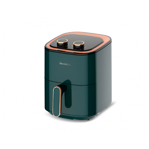 Freidora De Aire 3,5 L Temporizador De 30min Y Apagado 2 Pzs 