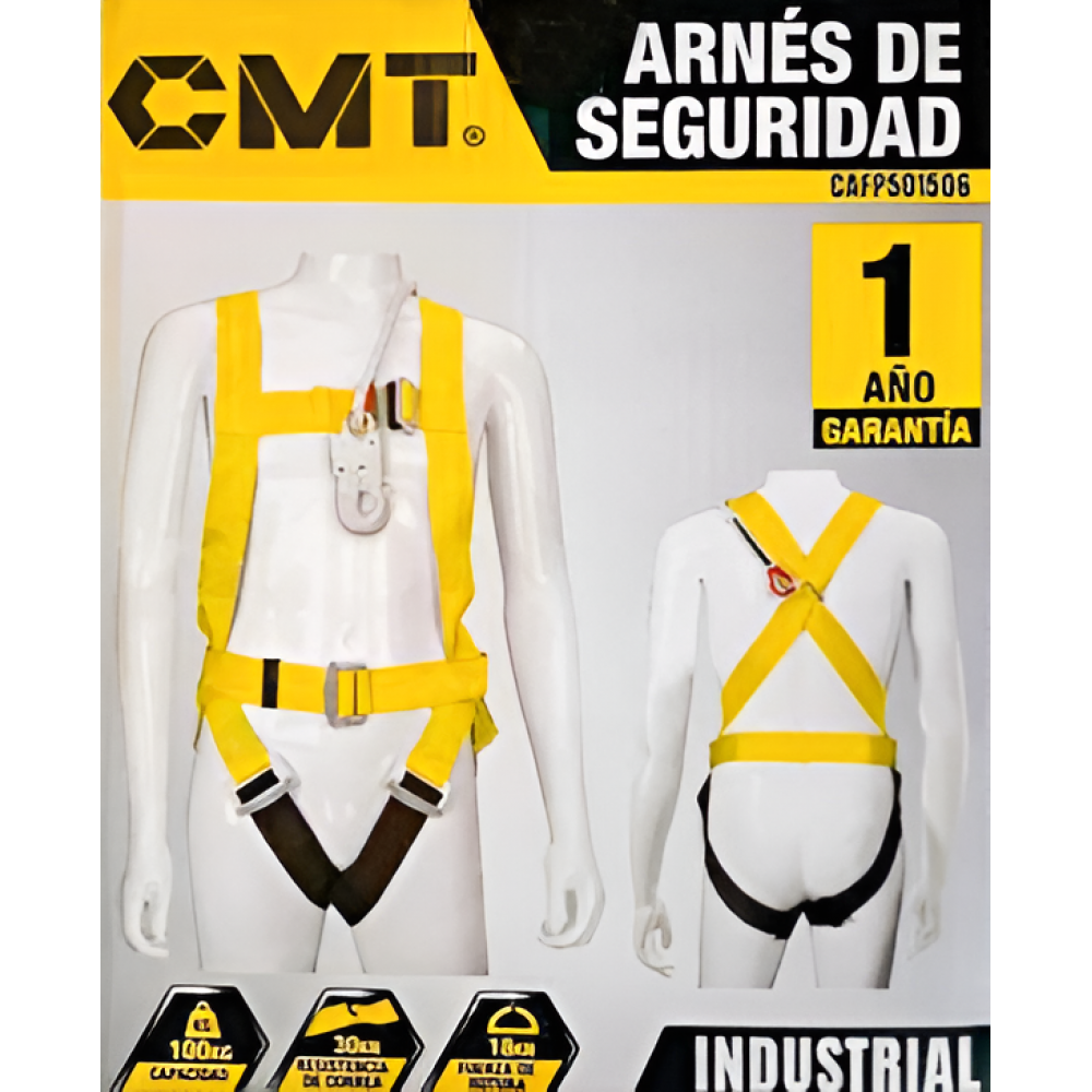 Arnes de seguridad 4 puntos de ajuste