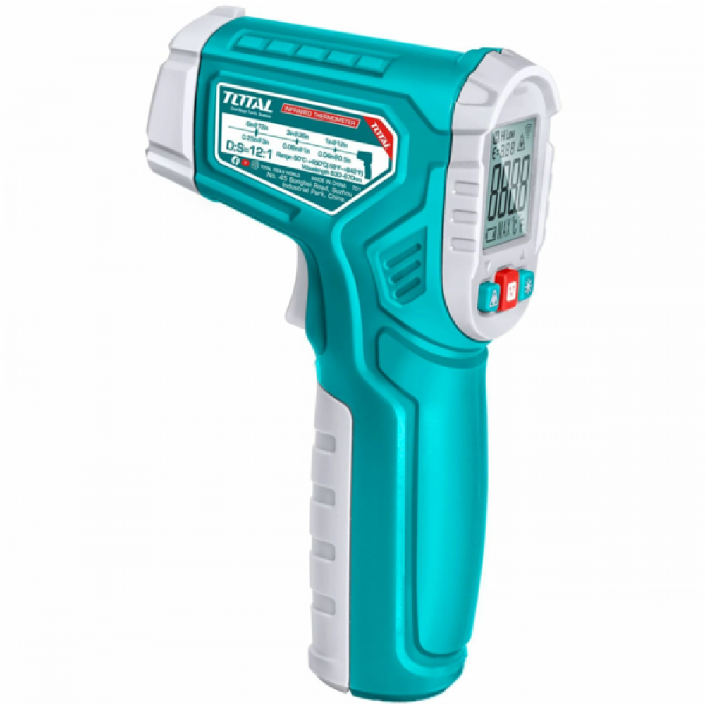 Termómetro Industrial Infrarojo Marca Total