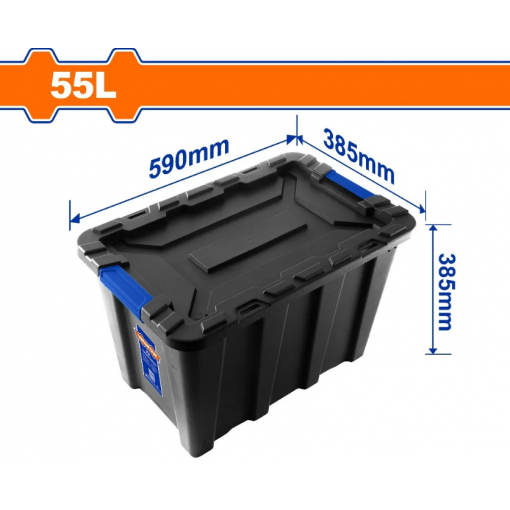 Cajas plásticas de almacenamiento 25, 40, 55,80 y 100 litros