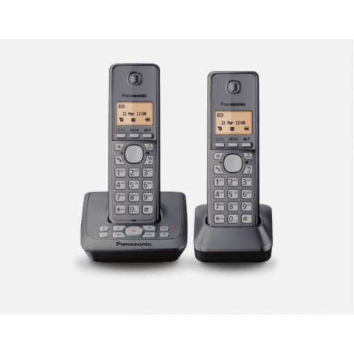 Teléfono Inalámbrico 2 Bases Marca Panasonic