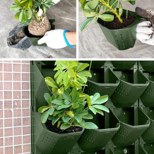 Maceta Apilable Para Interiores Y Exteriores