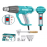 PISTOLA DE CALOR 1600W – 3 TEMPERATURAS C/BOQUILLAS (TOTAL)