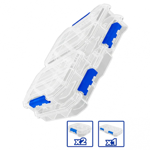 Juego De 3 Cajas Organizadoras De Plástico Transparente
