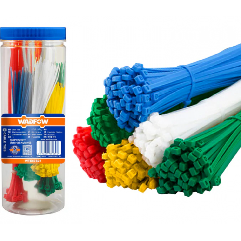 Set De Amarras Reutilizables 300 Piezas