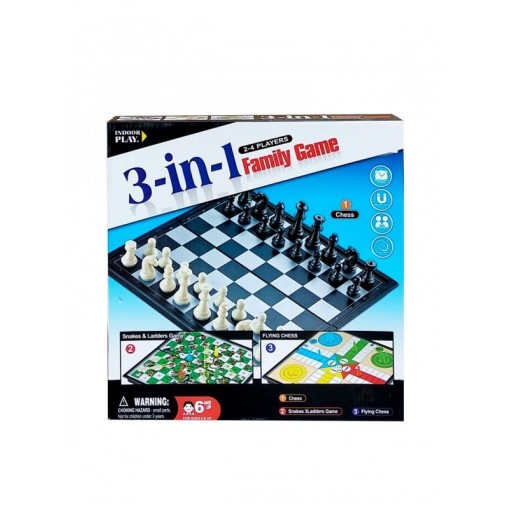 Juegos De Mesa 3 En 1