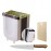 Basurero Colgable De Cocina + Cuchillo + Tabla De Picar