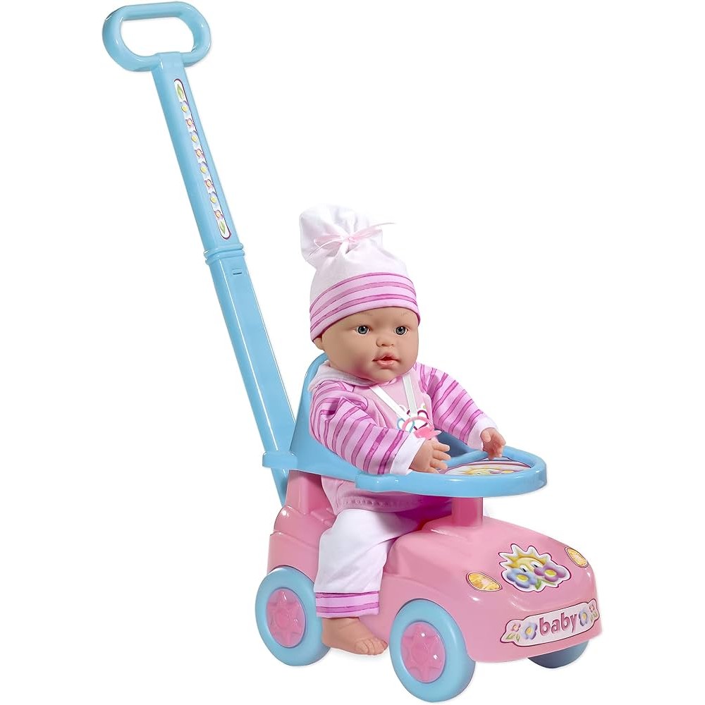 Bebe Con Correpasillos De Juguete
