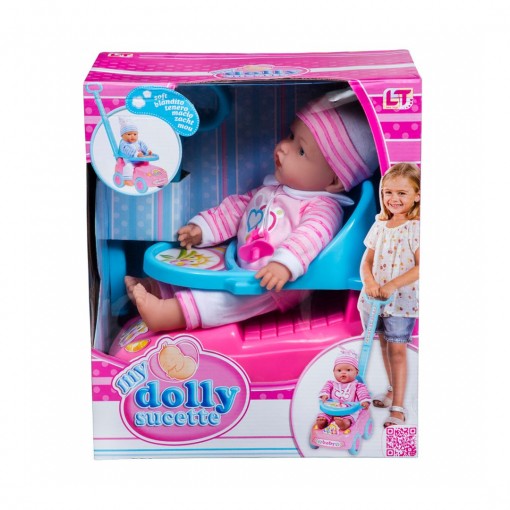 Bebe Con Correpasillos De Juguete