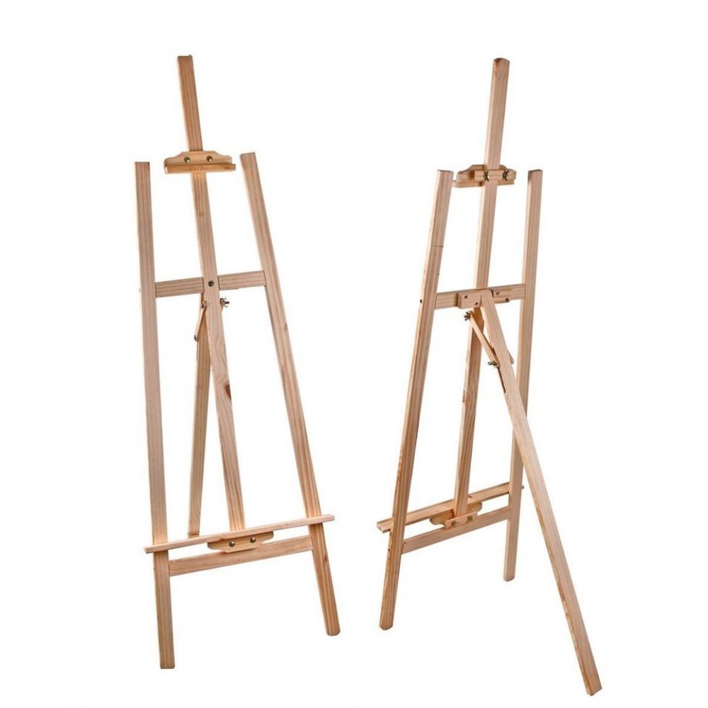 Caballete De Madera, Soporte De Pintura Ajustable, Tripode
