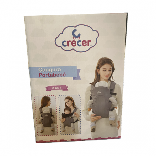 Canguro Portabebe 3 En 1 Marca Crecer