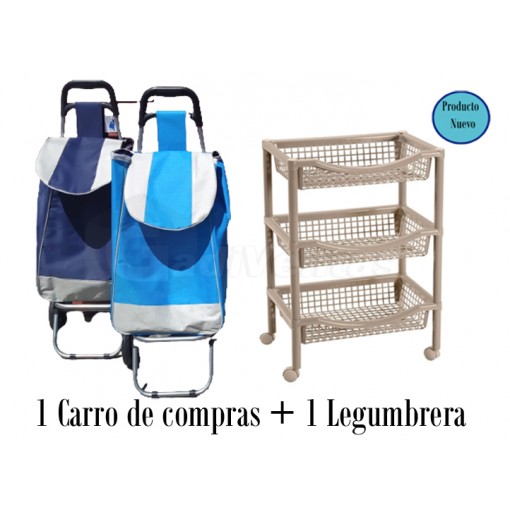 Coche De Compras + Legumbrera Rimax