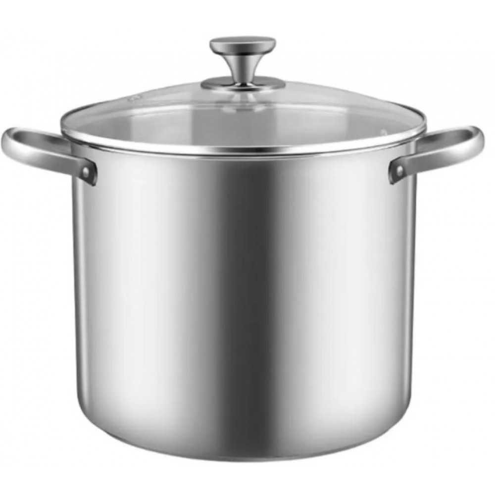OLLA ALTA DE ACERO INOXIDABLE DECAKILA