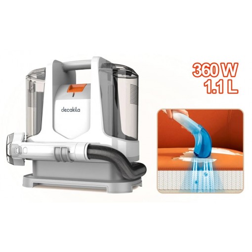 Aspiradora De Agua Limpiador De Alfombras Y Tapicería Portátil 360W 120V 60Hz 1.1L.