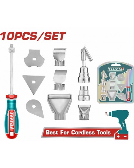 Boquillas Y Rascadores Para Pistola De Calor. Set De 10 Piezas