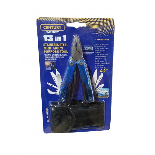 Alicate Universal Multiuso Marca Century 13 En 1