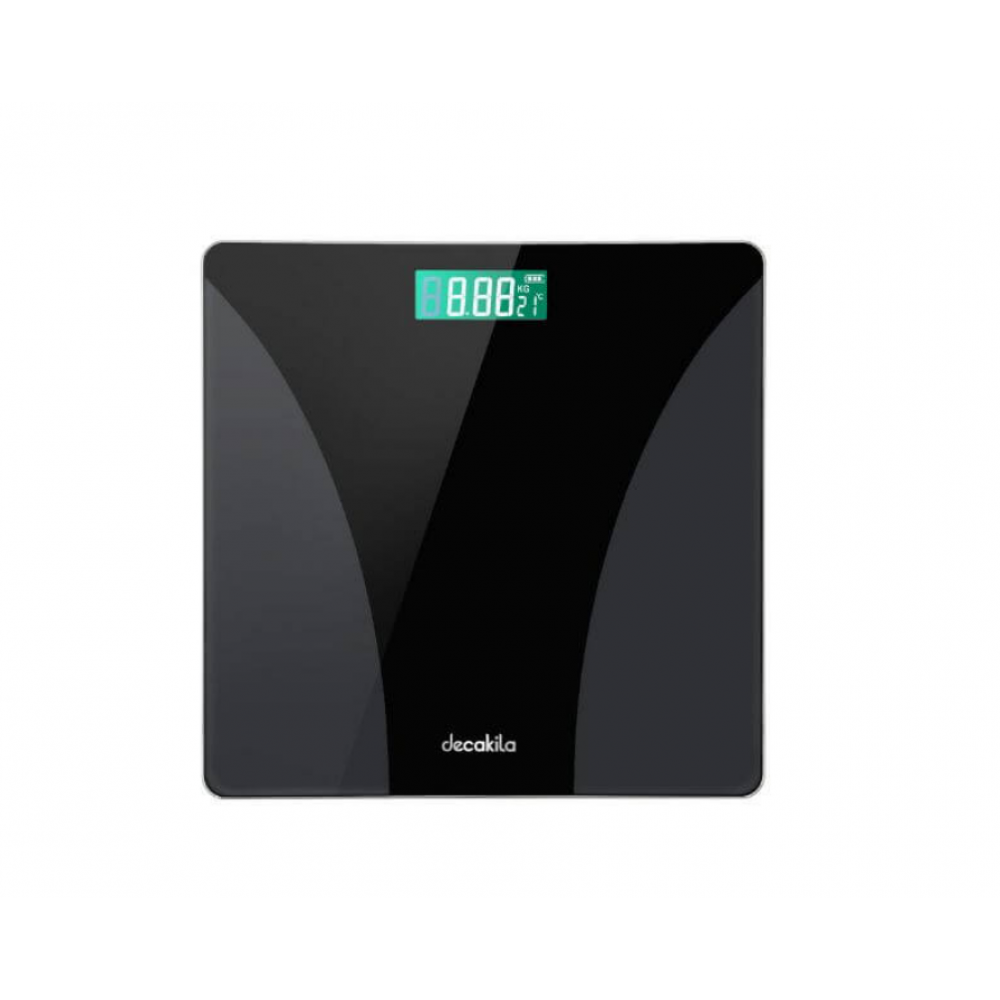 Balanza De Baño Corporal 180 Kg Vidrio Decakila
