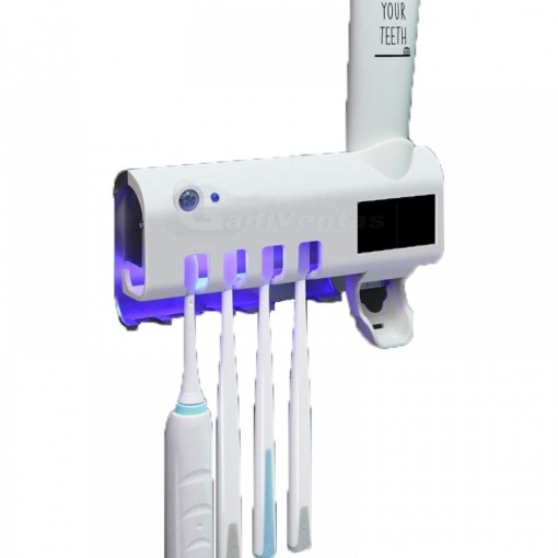 Dispensador De Pasta Dental Y Esterilizador Para Cepillo